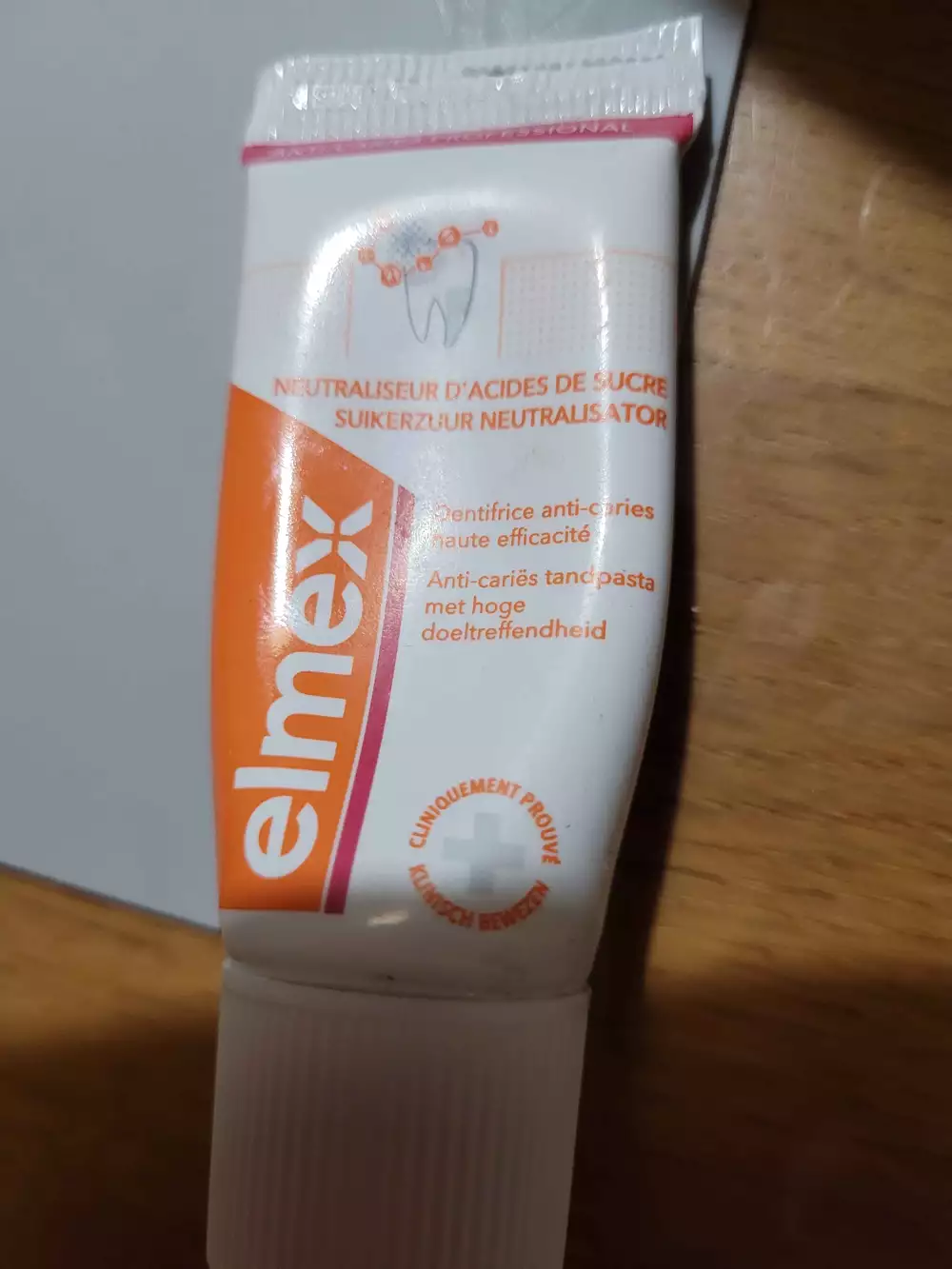 ELMEX - Dentifrice anti-caries neutraliseur d'acides de sucre