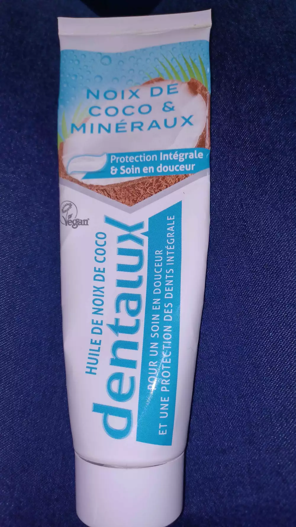 DENTALUX - Noix de coco & minéraux - Dentifrice 
