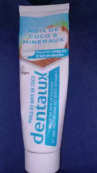 DENTALUX - Noix de coco & minéraux - Dentifrice 