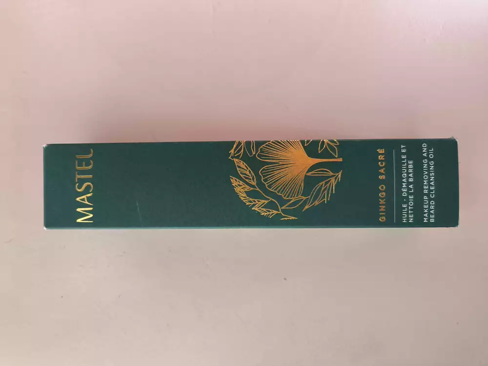 MASTEL - Ginkgo sacré - Huile démaquillante et nettoyante barbe