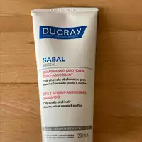 DUCRAY - Sabal argeal - Shampooing quotidien sébo-absorbant