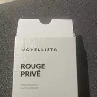 NOVELLISTA - Rouge privé - Savon parfumé
