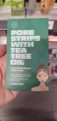 TEA TREE - Pore strips with tea tree oil