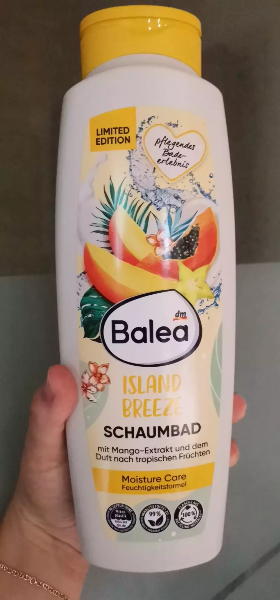 BALEA DM - Island breeze schaumbad