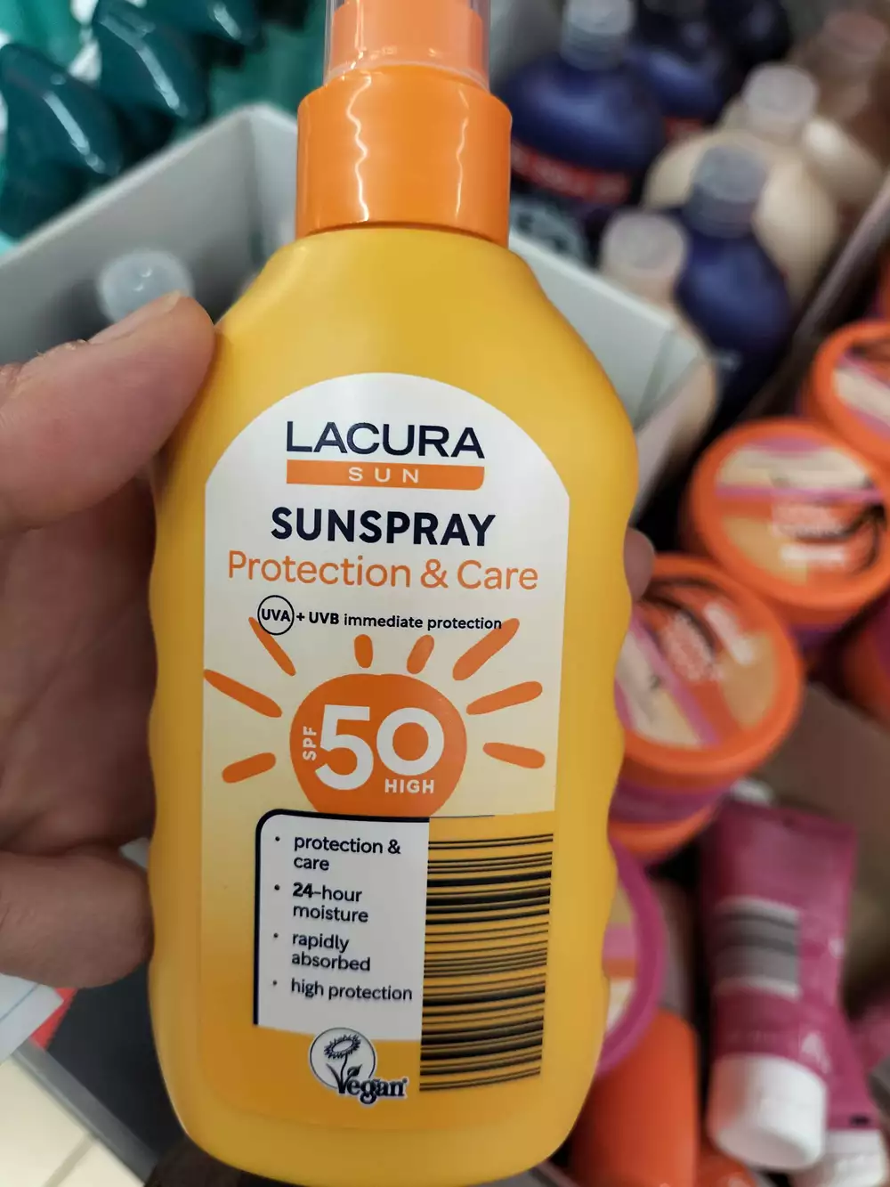 LACURA - Sunspray protection & care SPF 50