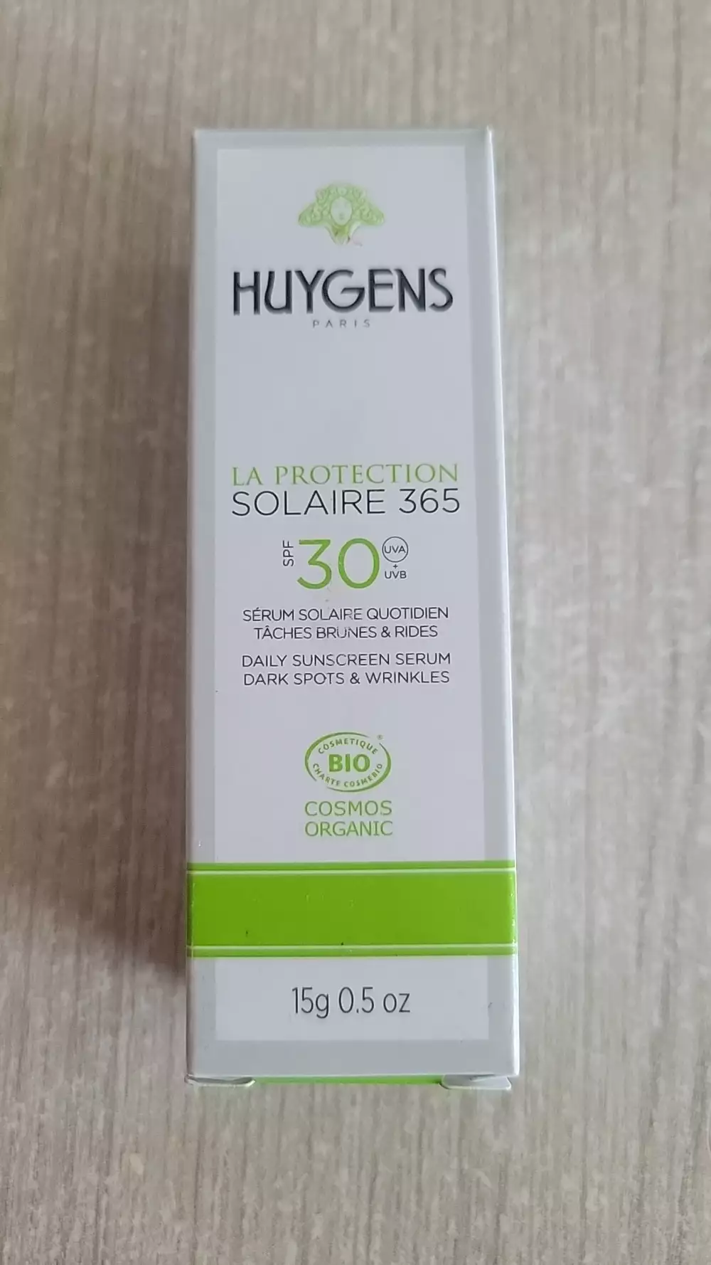 HUYGENS - La protection solaire 365 SPF 30