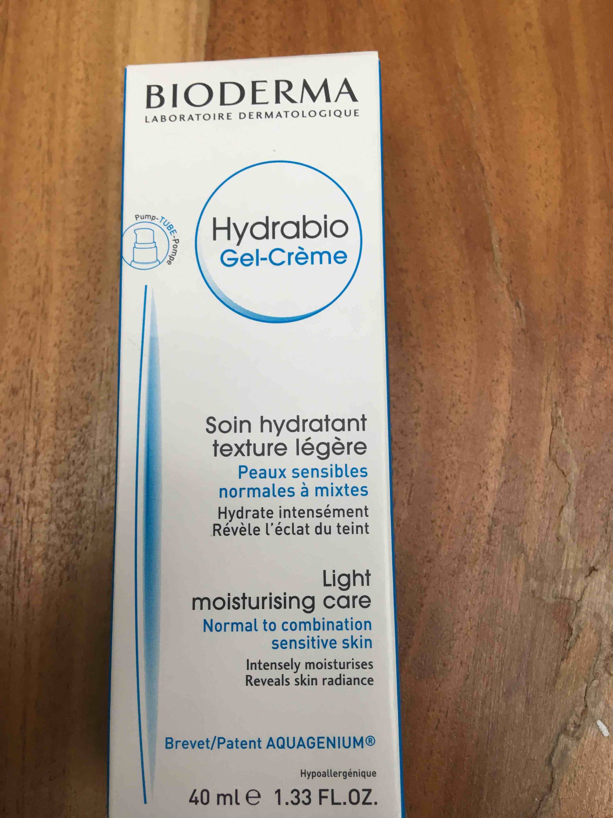 BIODERMA - Hydrabio Gel-Crème soin hydratant texture légère