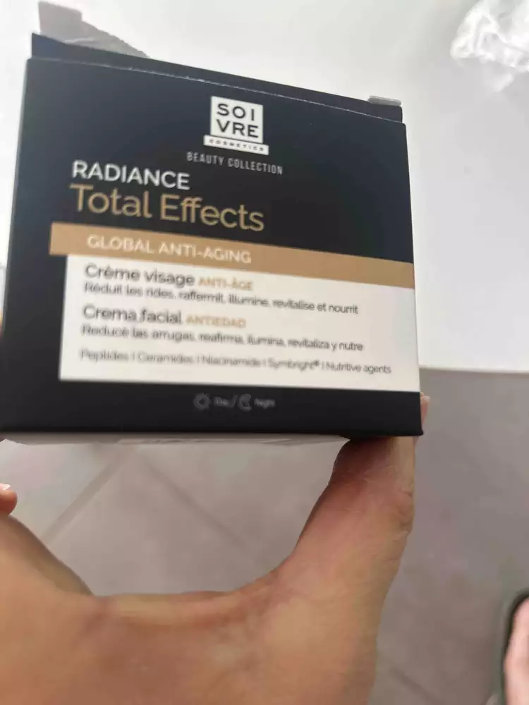 SOIVRE COSMETICS - Radiance total effects - Crème visage anti-âge