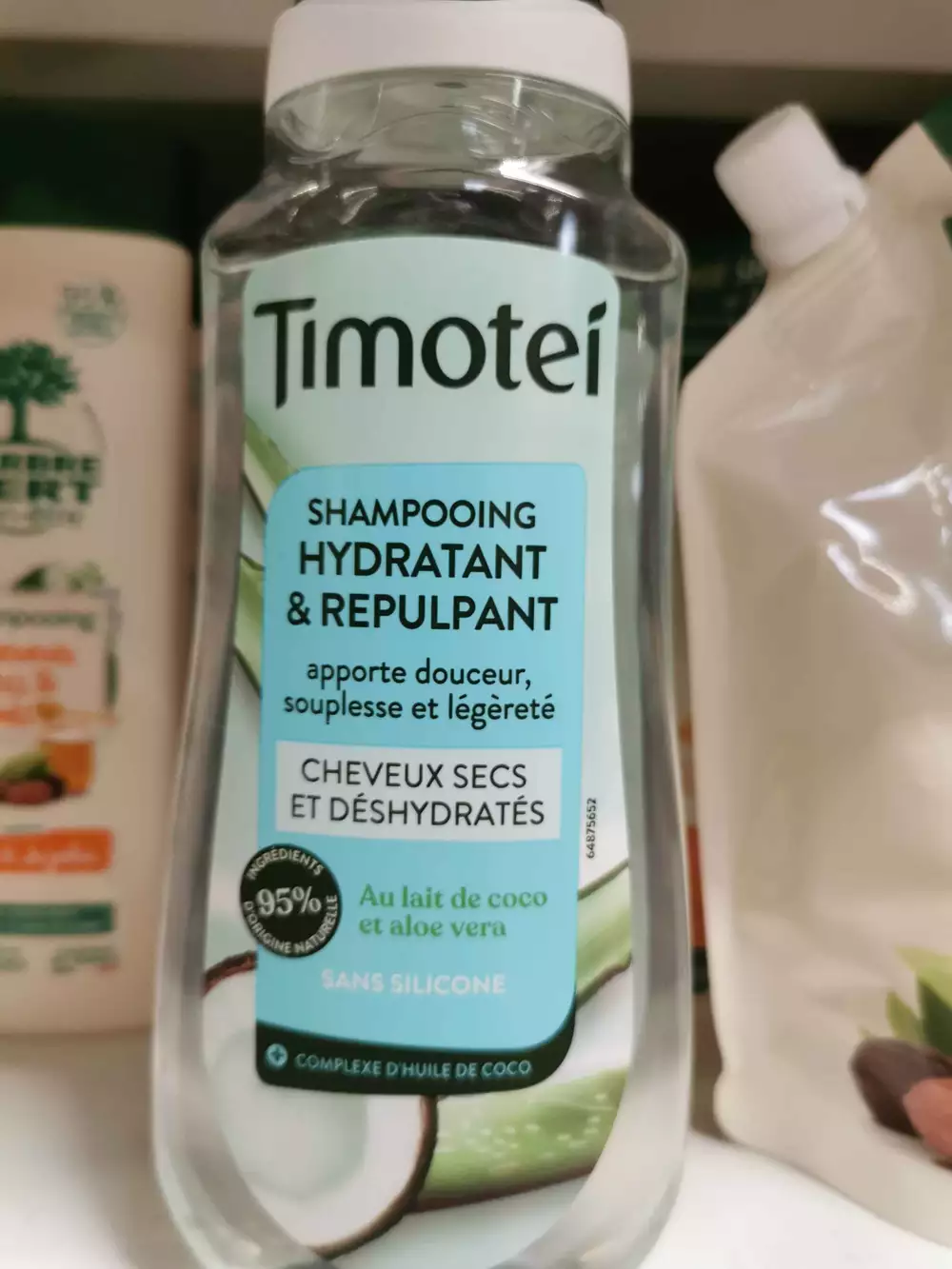 TIMOTEI - Shampooing hydratant  & repulpant 