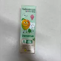 VADEMECUM - Dentifrice enfants bio