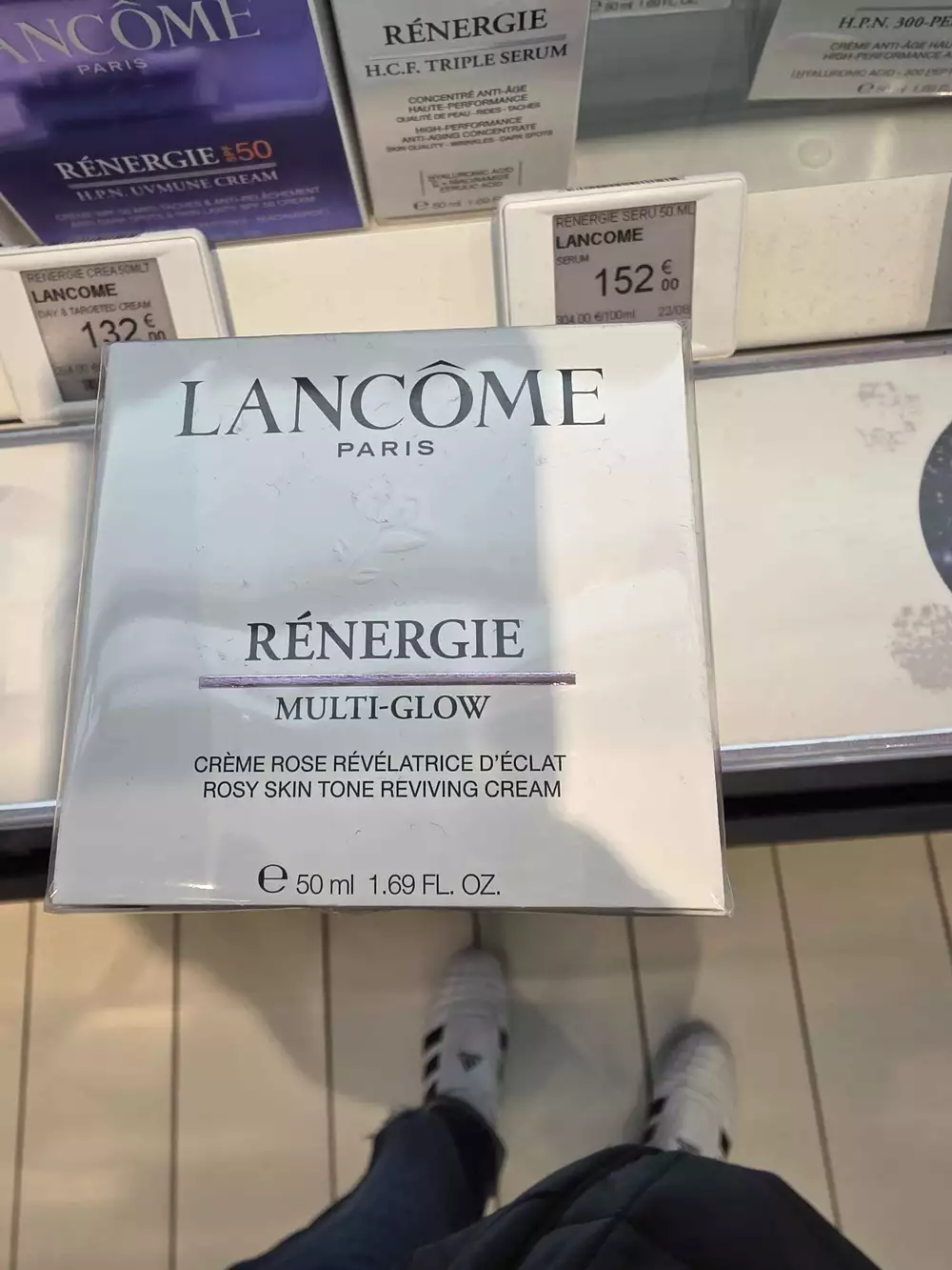 LANCÔME - Rénergie - Crème rose révélatrice d'éclat