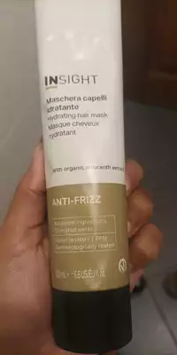 INSIGHT - Anti-frizz - Masque cheveux hydratant