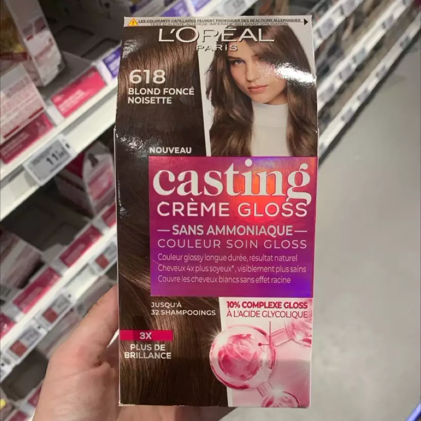 L'ORÉAL - Casting crème gloss 618 blond foncé noisette