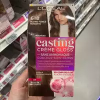 L'ORÉAL - Casting crème gloss 618 blond foncé noisette