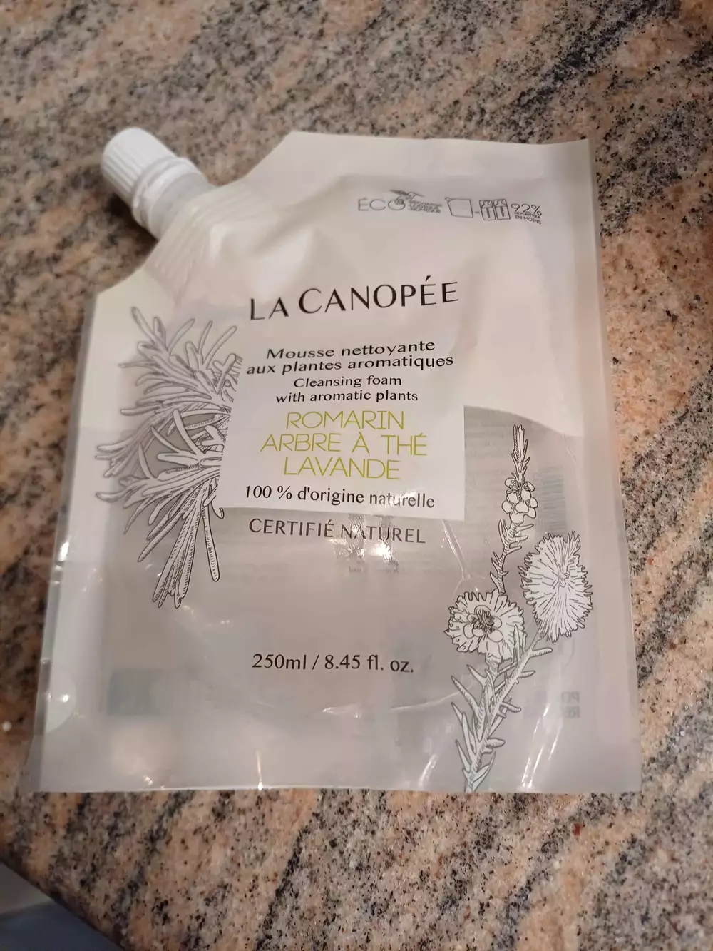 LA CANOPÉE - Mousse nettoyante aux plantes aromatiques