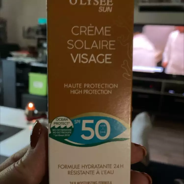 O'LYSÉE - Crème solaire visage SPF 50