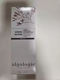 ALGOLOGIE - Gomme marine - Crème gommante & désincrustante