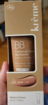 KRÈME - BB crème de teint apaisante 03 hâlée