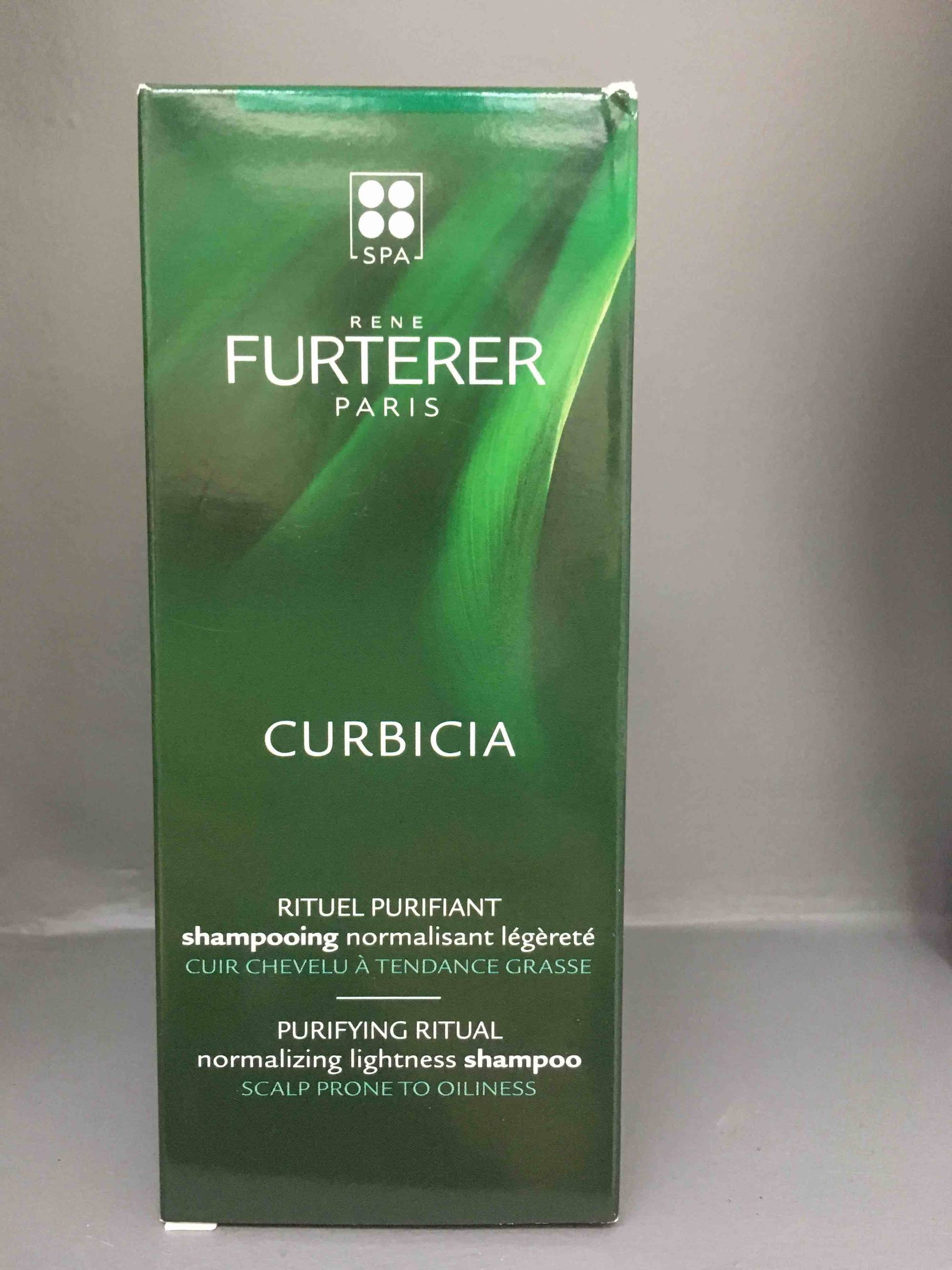 RENÉ FURTERER - Curbicia shampooing normalisant légèreté