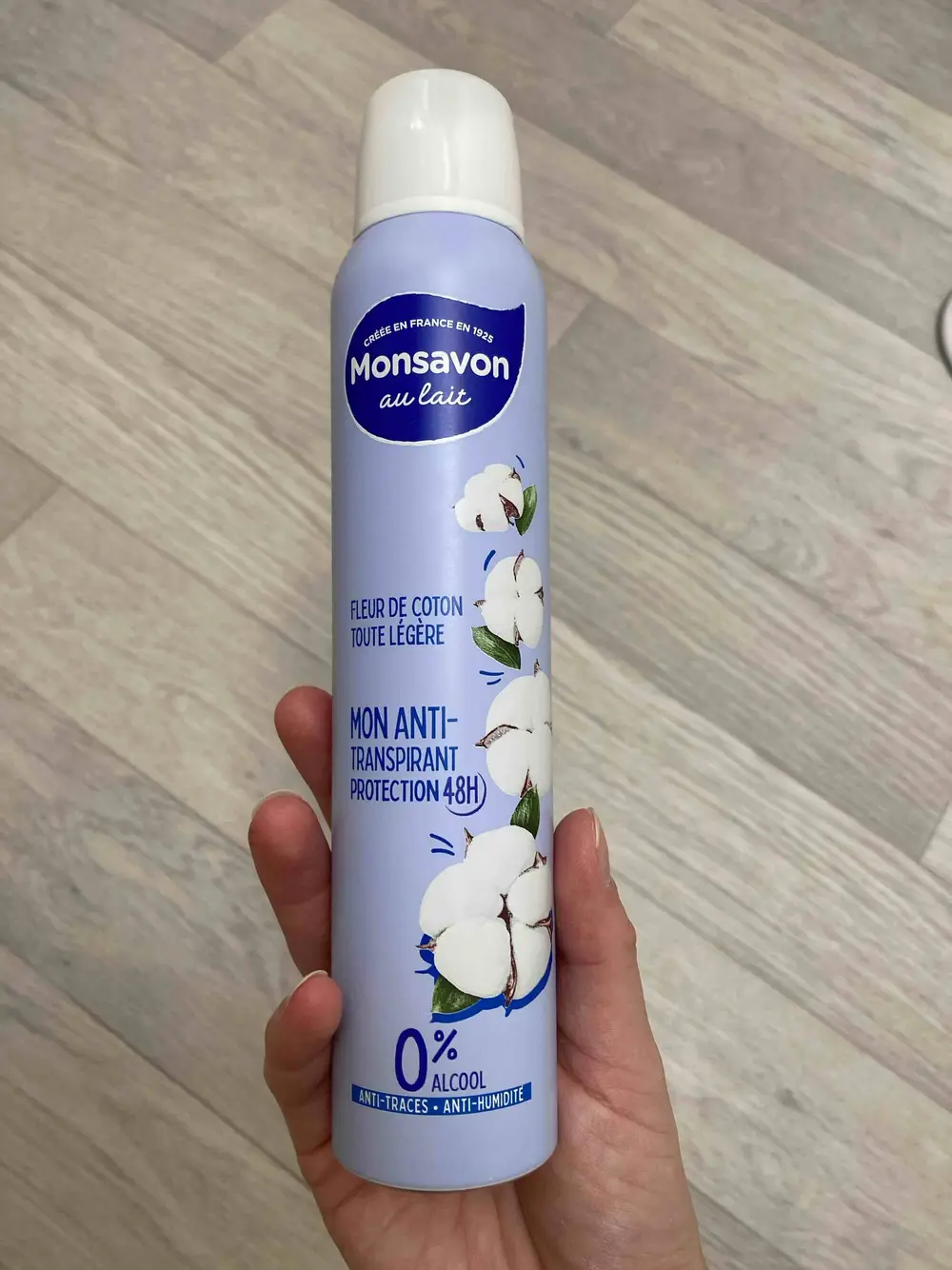 MONSAVON - Fleur de coton - Mon anti-transpirant protection 48h