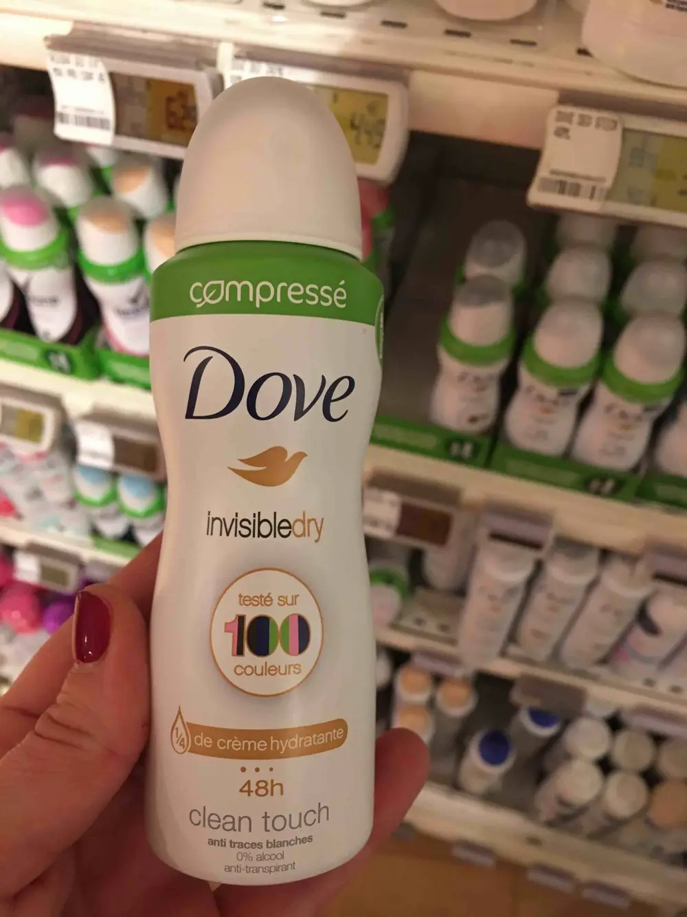 DOVE - Invisible dry - Anti-transpirant 48h