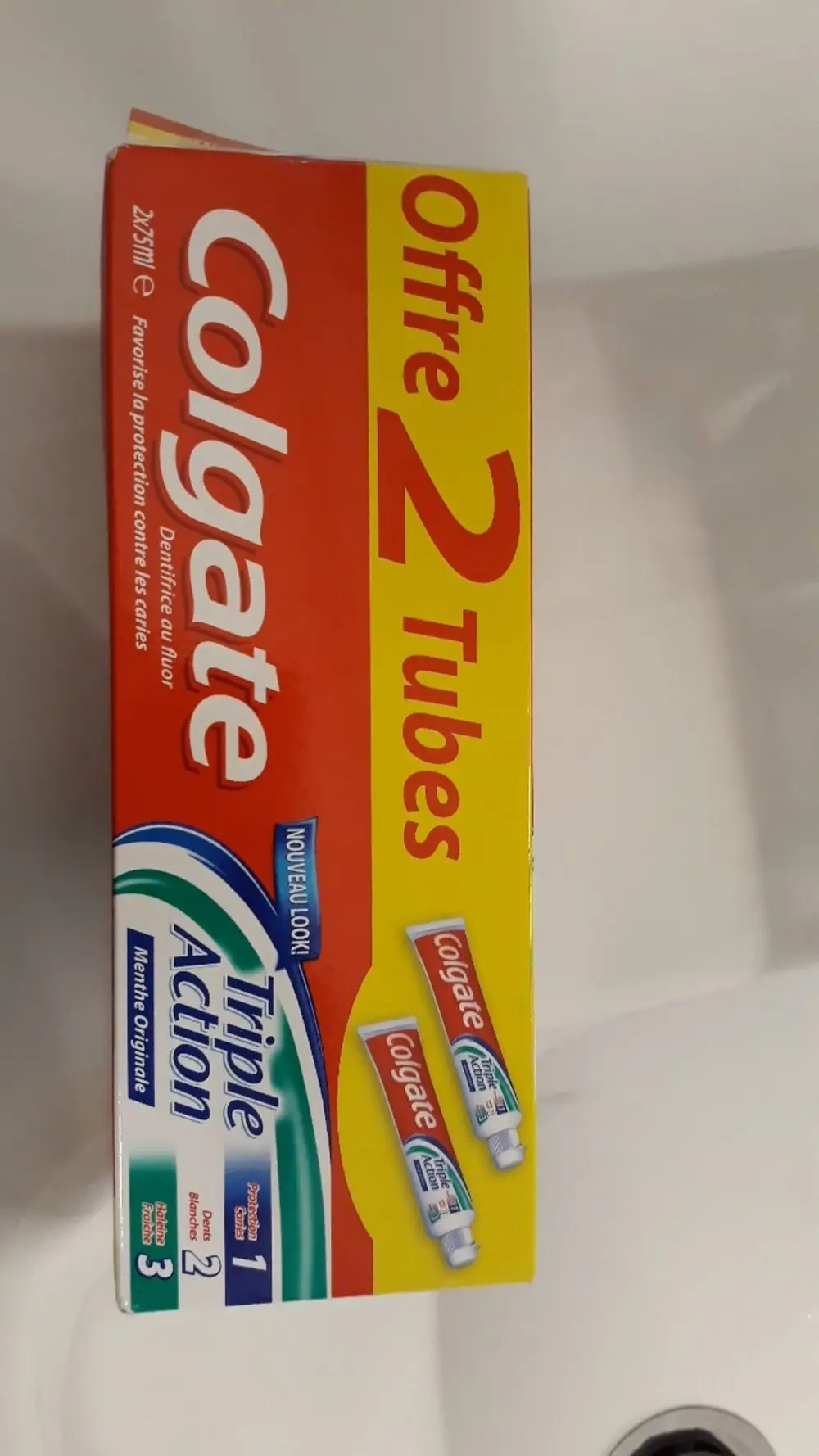 COLGATE - Dentifrice Triple action