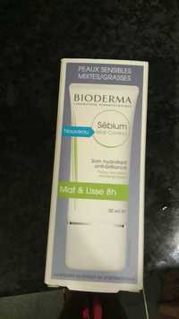 BIODERMA - Sébium mat & lisse 8h - Soin hydratant anti-brillance