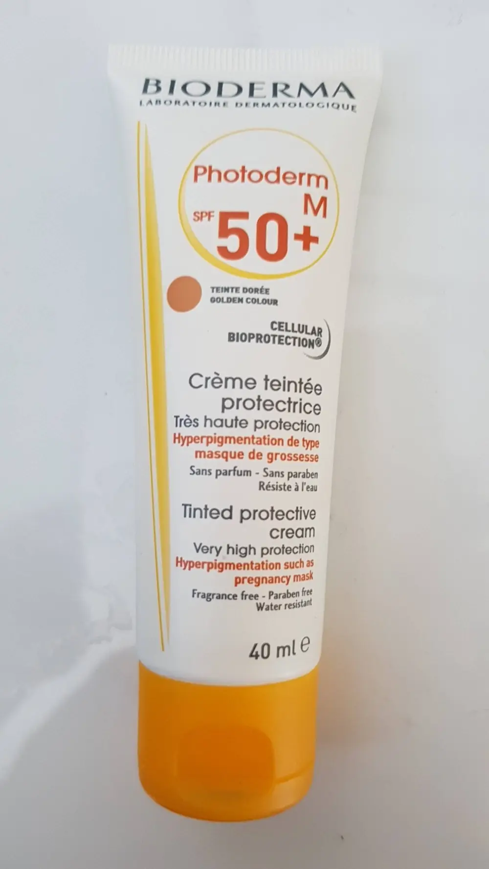 BIODERMA - Photoderm M - Crème protectrice spf 50+ teintée dorée 