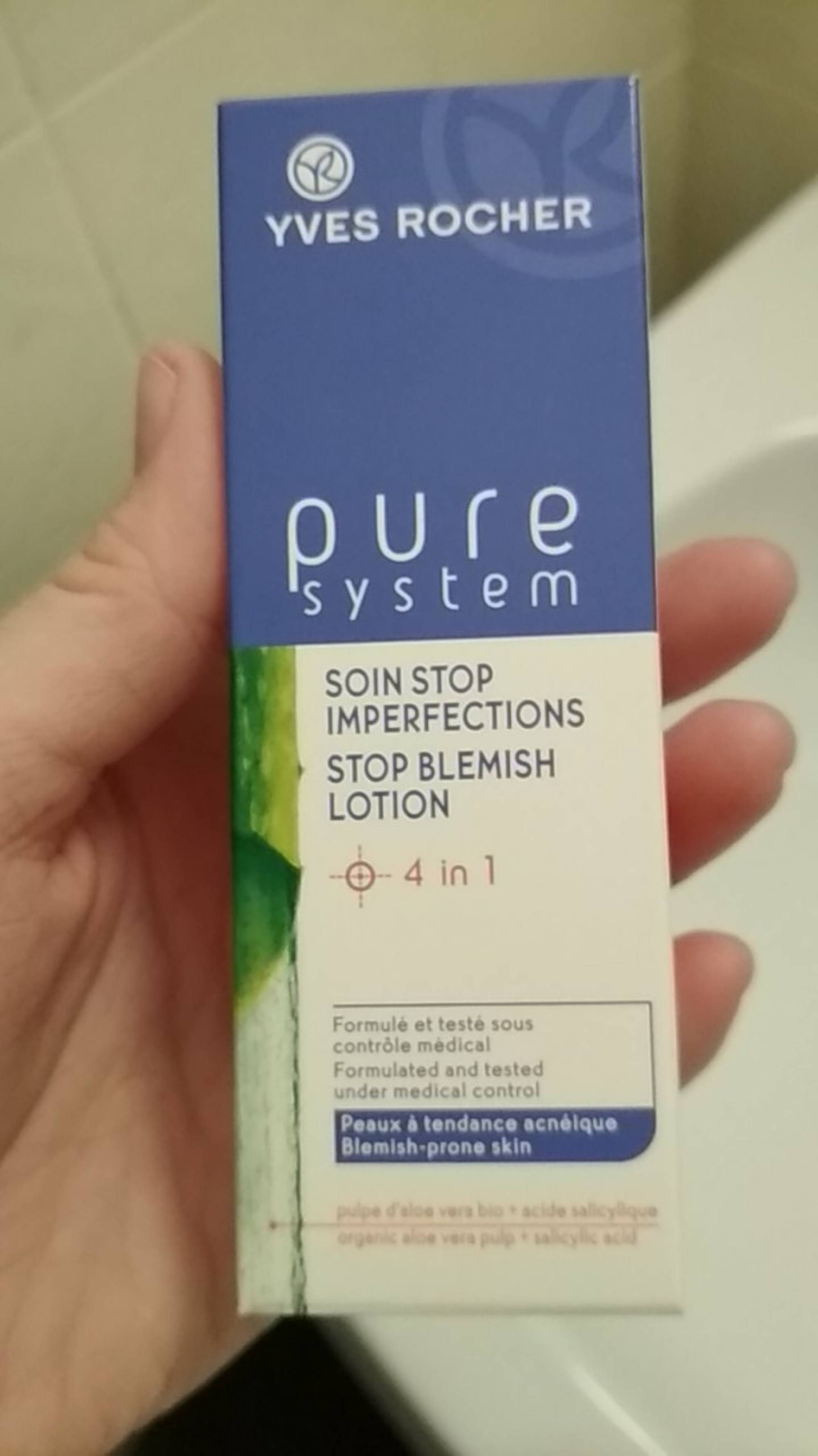 YVES ROCHER - Pure system - Soin stop imperfections 4 in 1