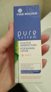 YVES ROCHER - Pure system - Soin stop imperfections 4 in 1