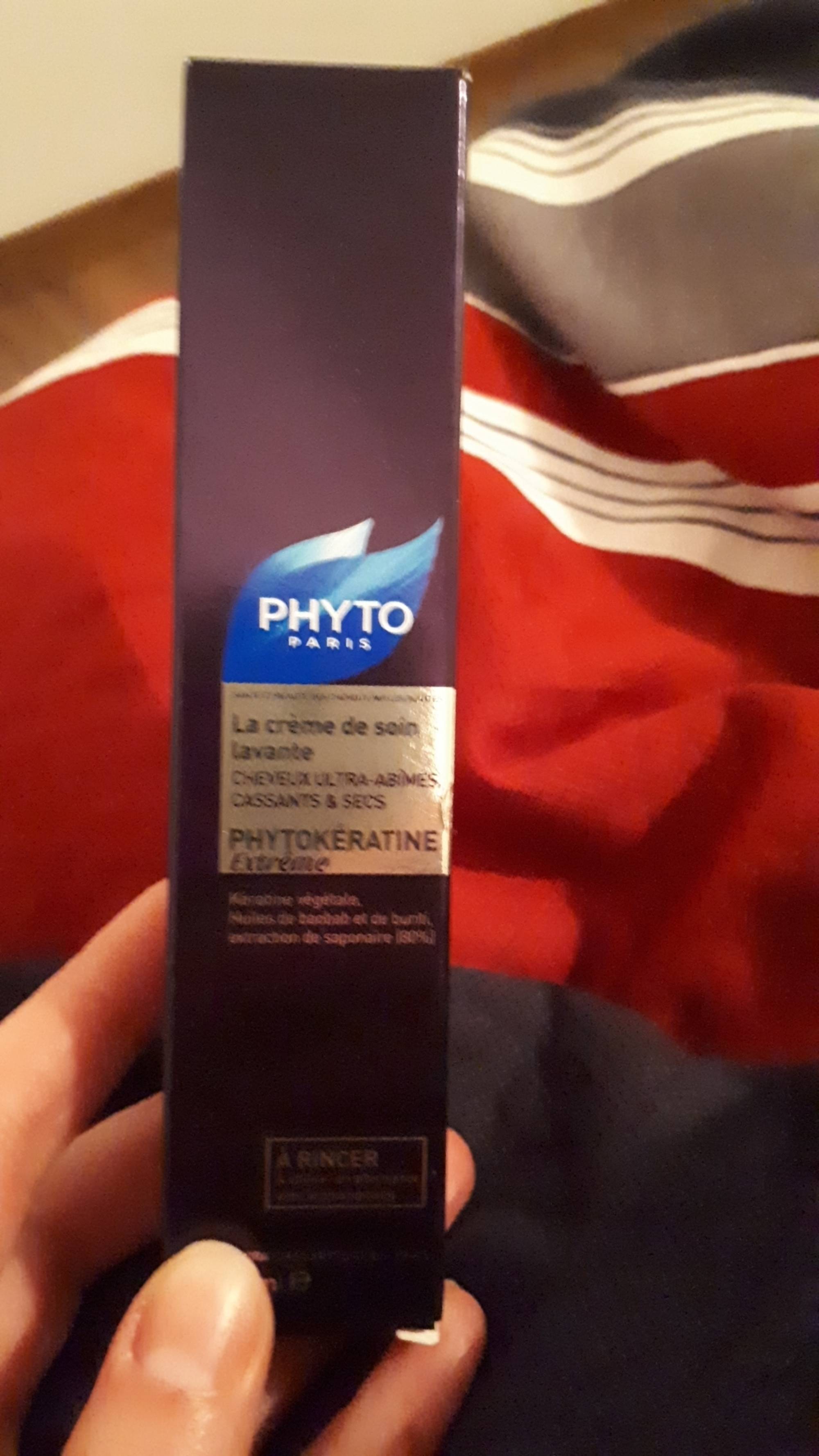 PHYTO PARIS - Phytokératine extrême - Crème de soin lavante