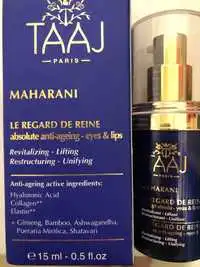 TAAJ - Le regard de reine - Absolute anti-ageing