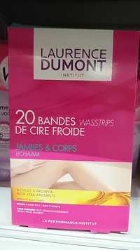 LAURENCE DUMONT - 20 bandes de cire froide jambes & corps