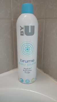 BY U - Brume eau pure - Hydrate rafraîchit tonifie