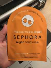 SEPHORA - Masque mains argan - Gants mains