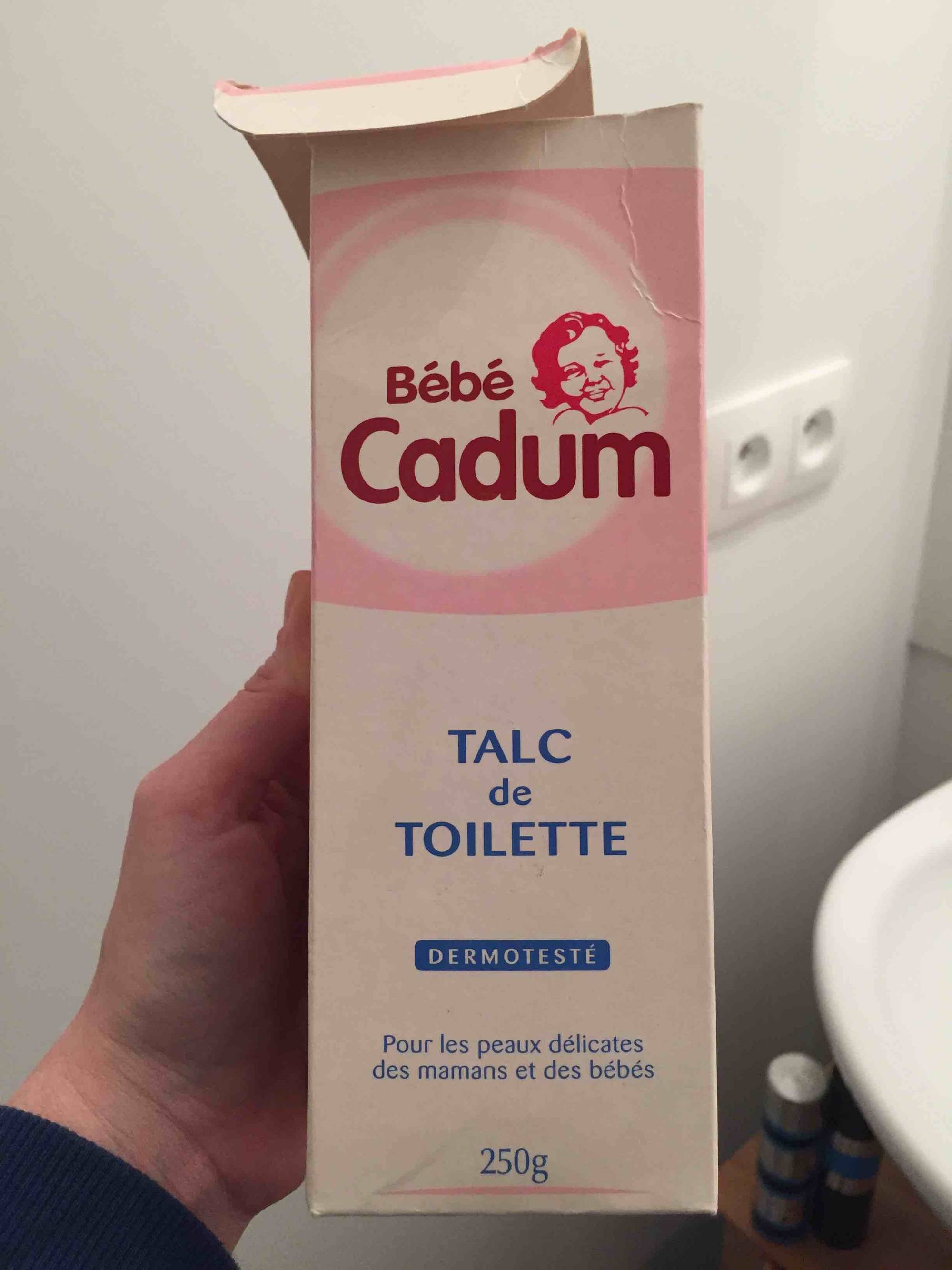 Composition BÉBÉ CADUM Talc de toilette - UFC-Que Choisir