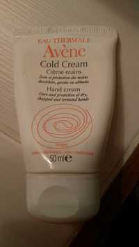 AVÈNE - Cold cream - Crème mains hypoallergénique 