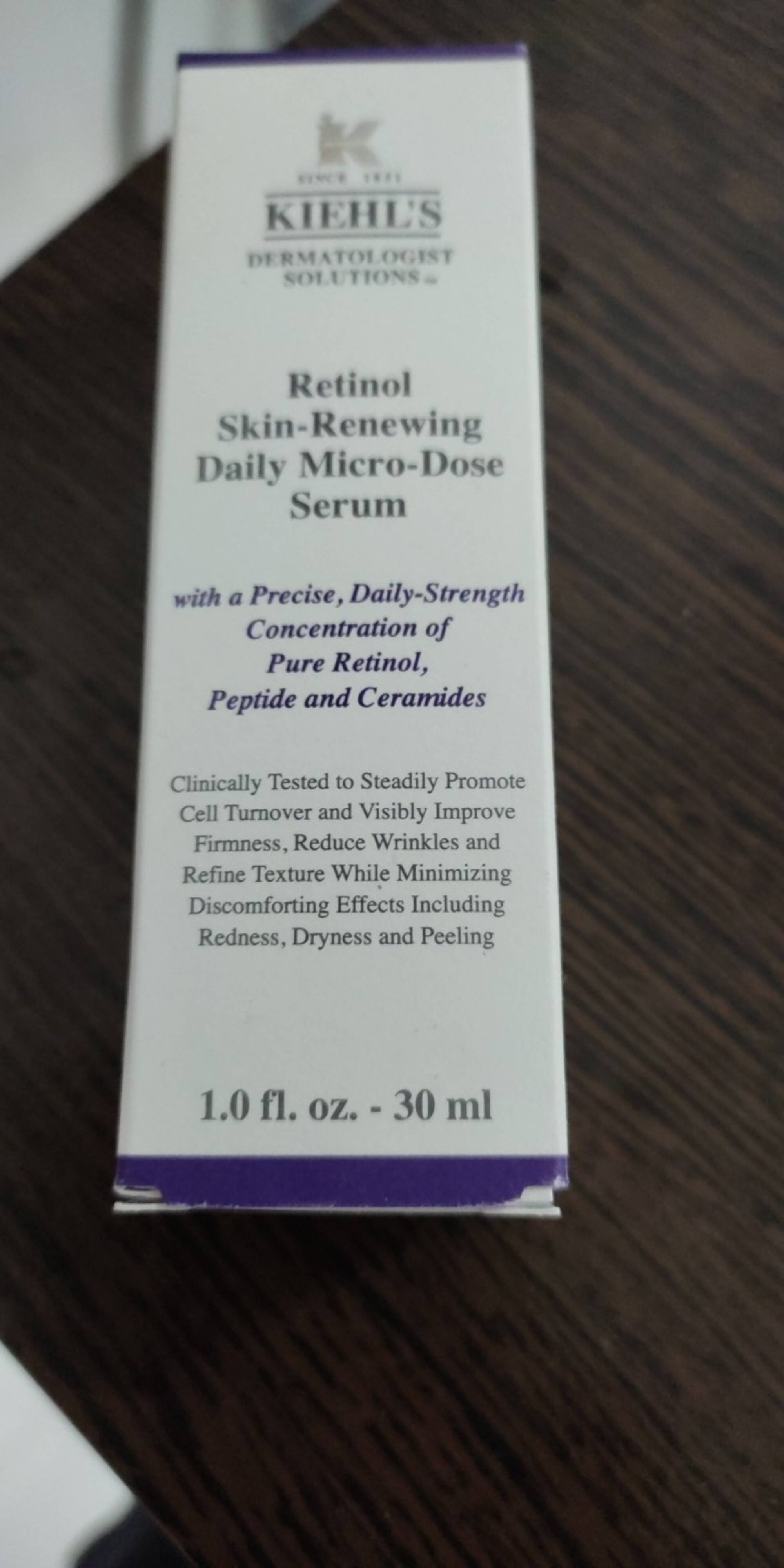 KIEHL'S - Retinol - Skin-renewing daily micro-dose serum