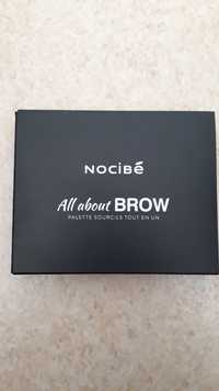 NOCIBÉ - All about brow - Palette sourcils tout en un