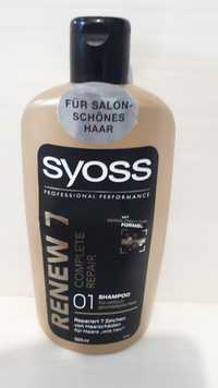 SYOSS - Renew 7 - Complete repair 01 - Shampoo