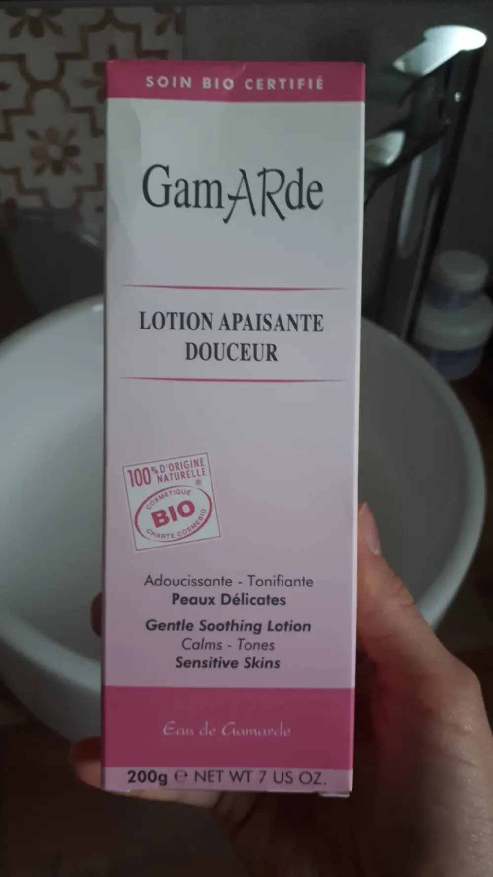 GAMARDE - Lotion apaisante douceur