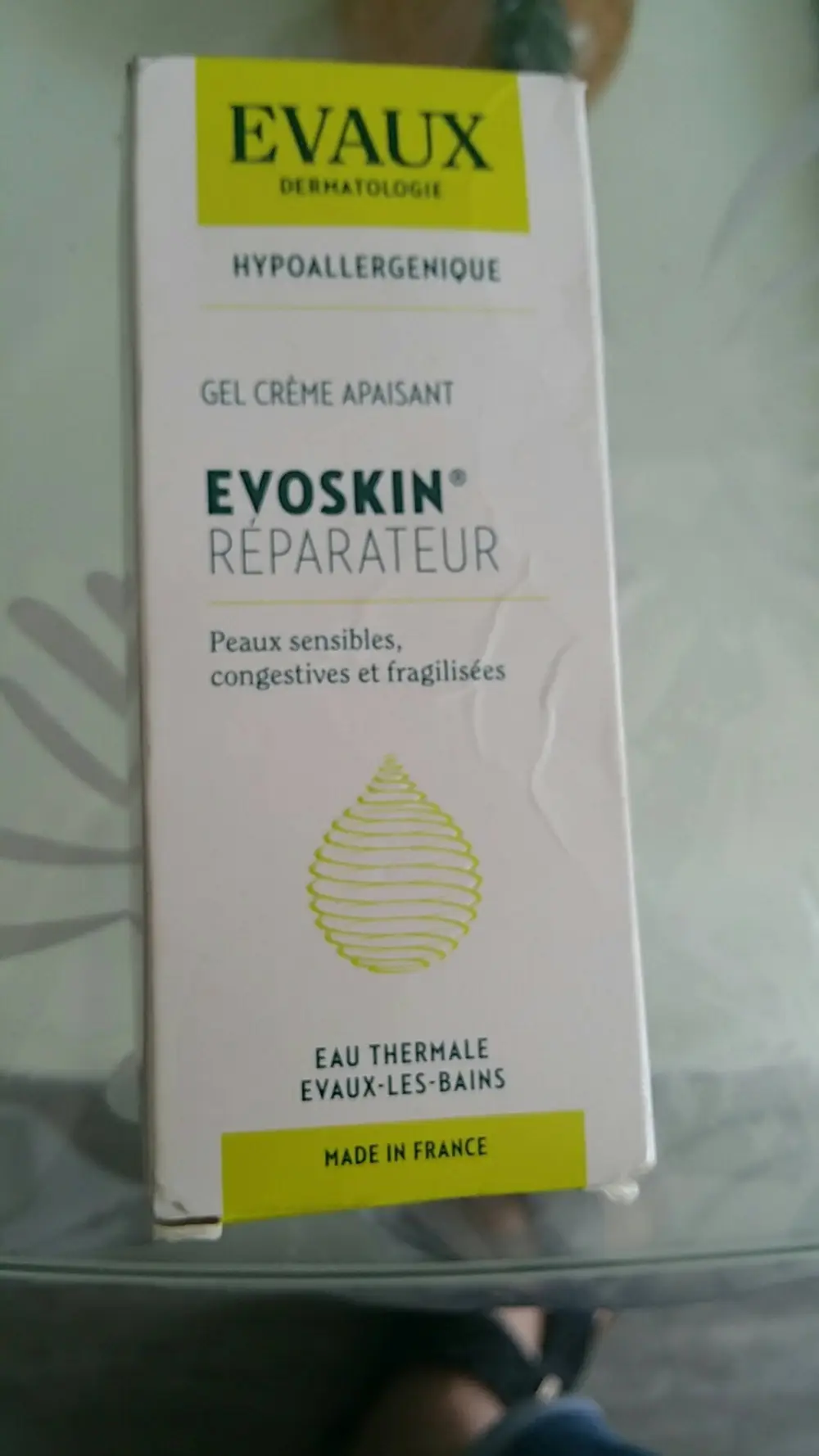 EVAUX - Evoskin réparateur - Gel crème apaisant