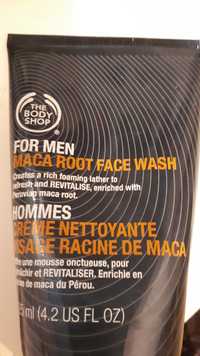 THE BODY SHOP - Crème nettoyante visage racine de maca