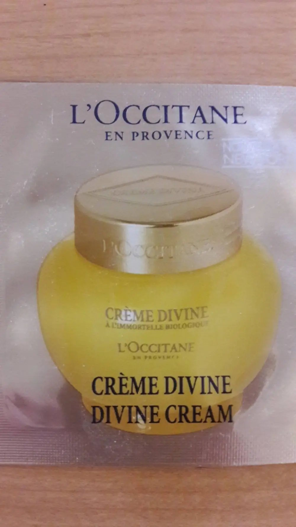 L'OCCITANE - Crème divine à l'immortelle biologique