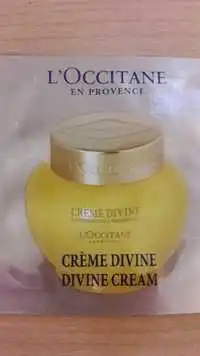 L'OCCITANE - Crème divine à l'immortelle biologique