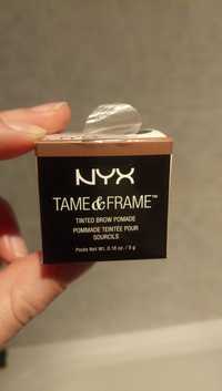 NYX - Tame & frame - Pommade teintée pour sourcils