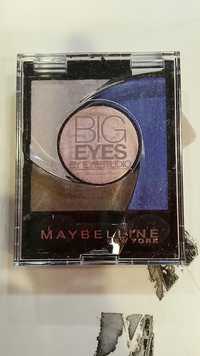GEMEY MAYBELLINE - Big eyes by eyestudio - Fards à paupières 04 luminous blue