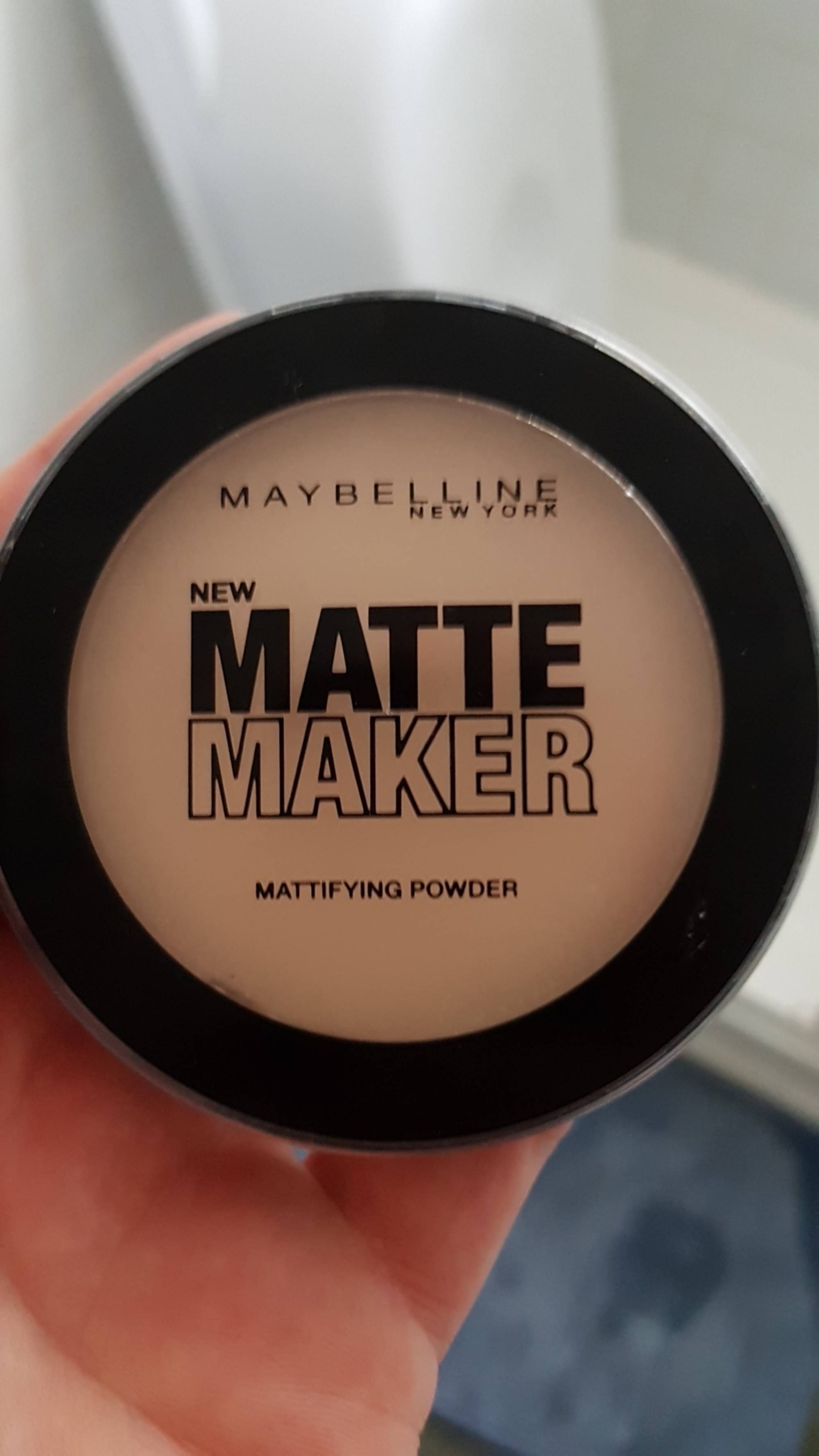 MAYBELLINE - Matte maker - Mattifying powder 20 nude beige