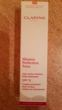 CLARINS - Mission perfection yeux - Anti-cernes SPF 15