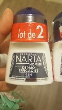 NARTA - Dermo efficacité homme - Déodorant 48h